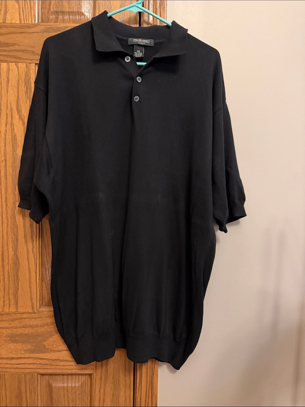 Murano Classic Black PoloTop XXL